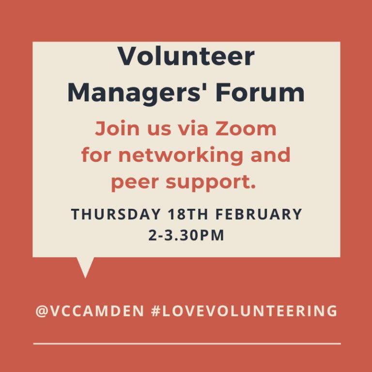 Volunteer managers forum