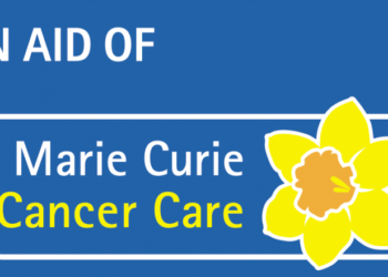 Marie curie cancer care logo