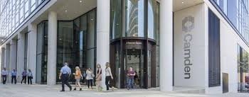 The outside of 5PS, the HQ of Camden Council in King's Cross
