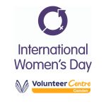 International Women's Day and Volunteer Centre Camden logos